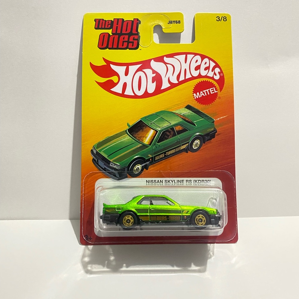 Hot Wheels The Hot Ones Green Nissan Skyline Toy Car